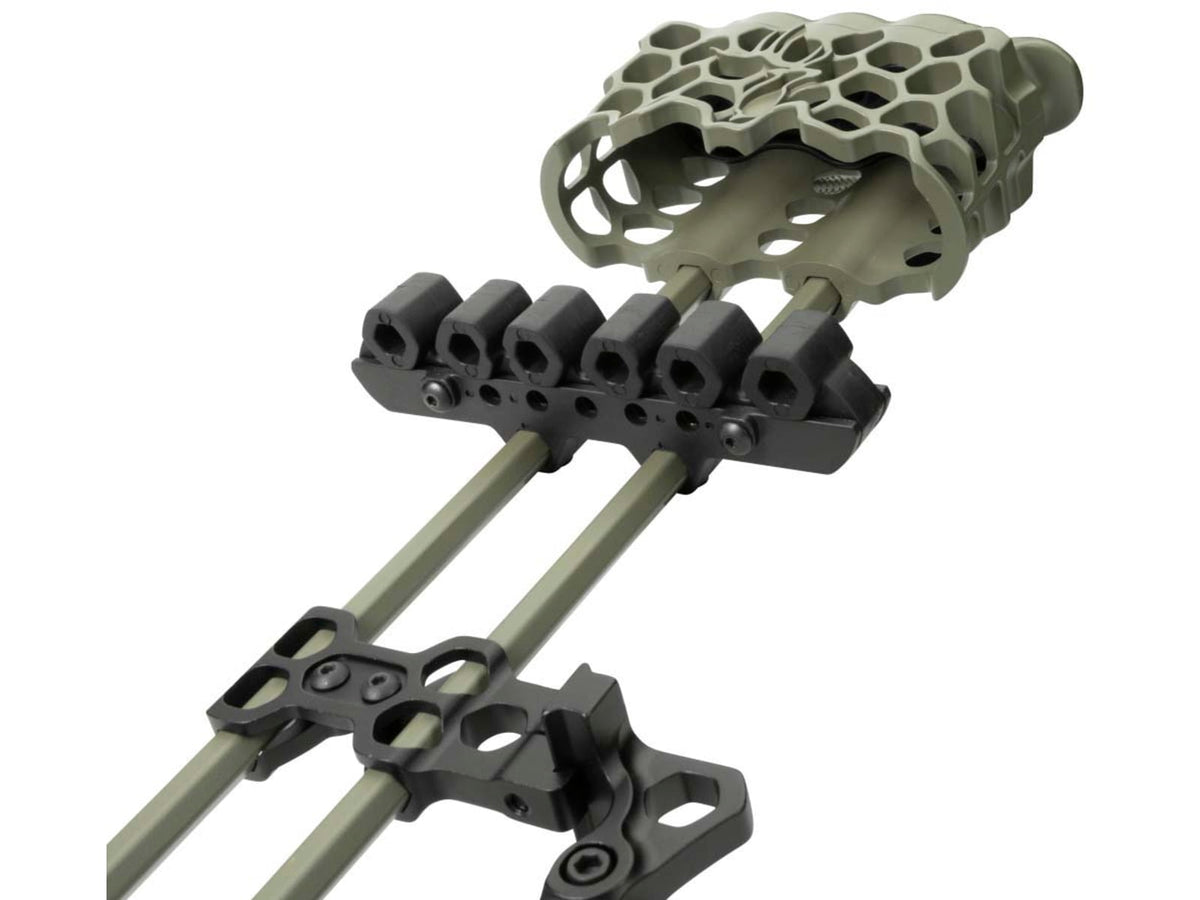 Trophy Ridge Hex Light Quiver 5 arrow Olive/Black Ambidextrous AQ110OG