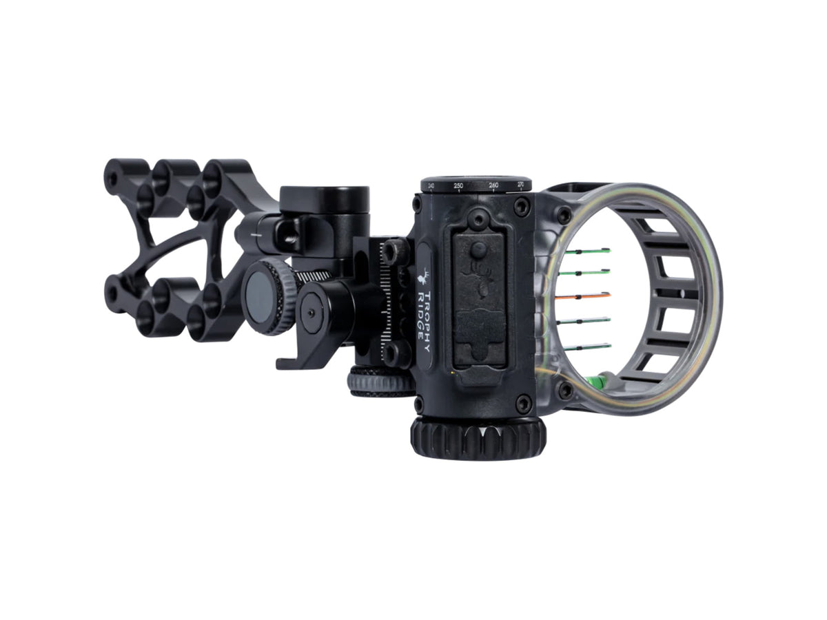 Trophy Ridge React 5 MAX Sight 5 Pin .019/.010 Pins Black 1503809