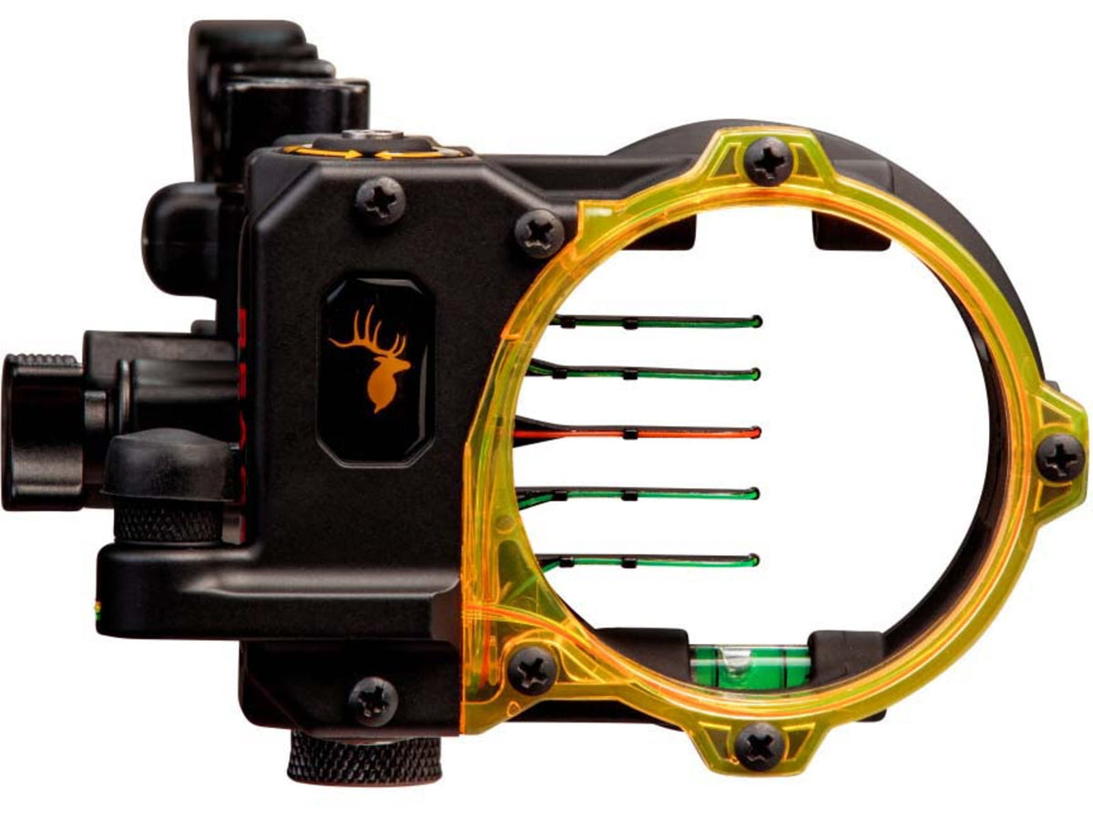 Trophy Ridge .019 Retaliate Sight 5 Pin Right Hand Black/Orange AS855D