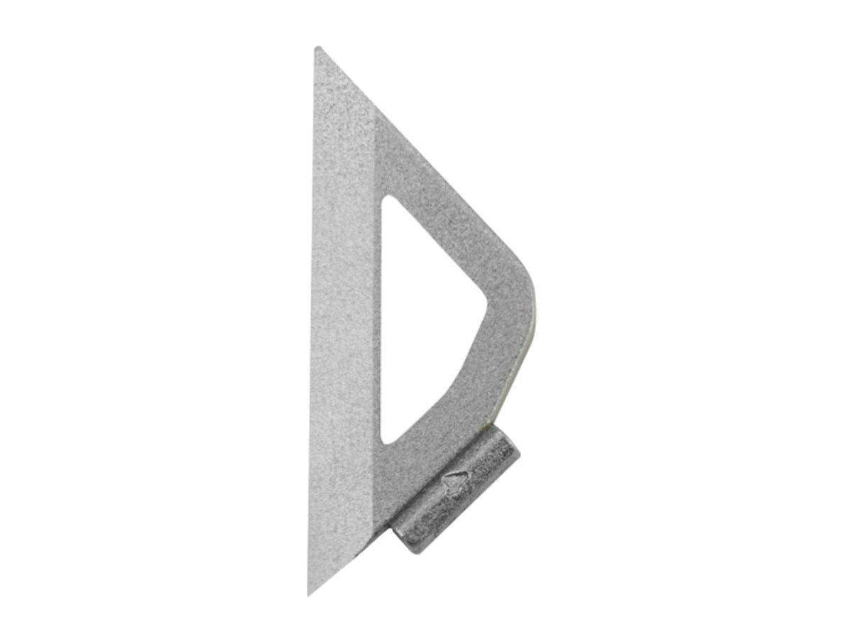 Trophy Taker Quad Steel 4-Blade Replacement Blades 100/125 gr. Silver T7210