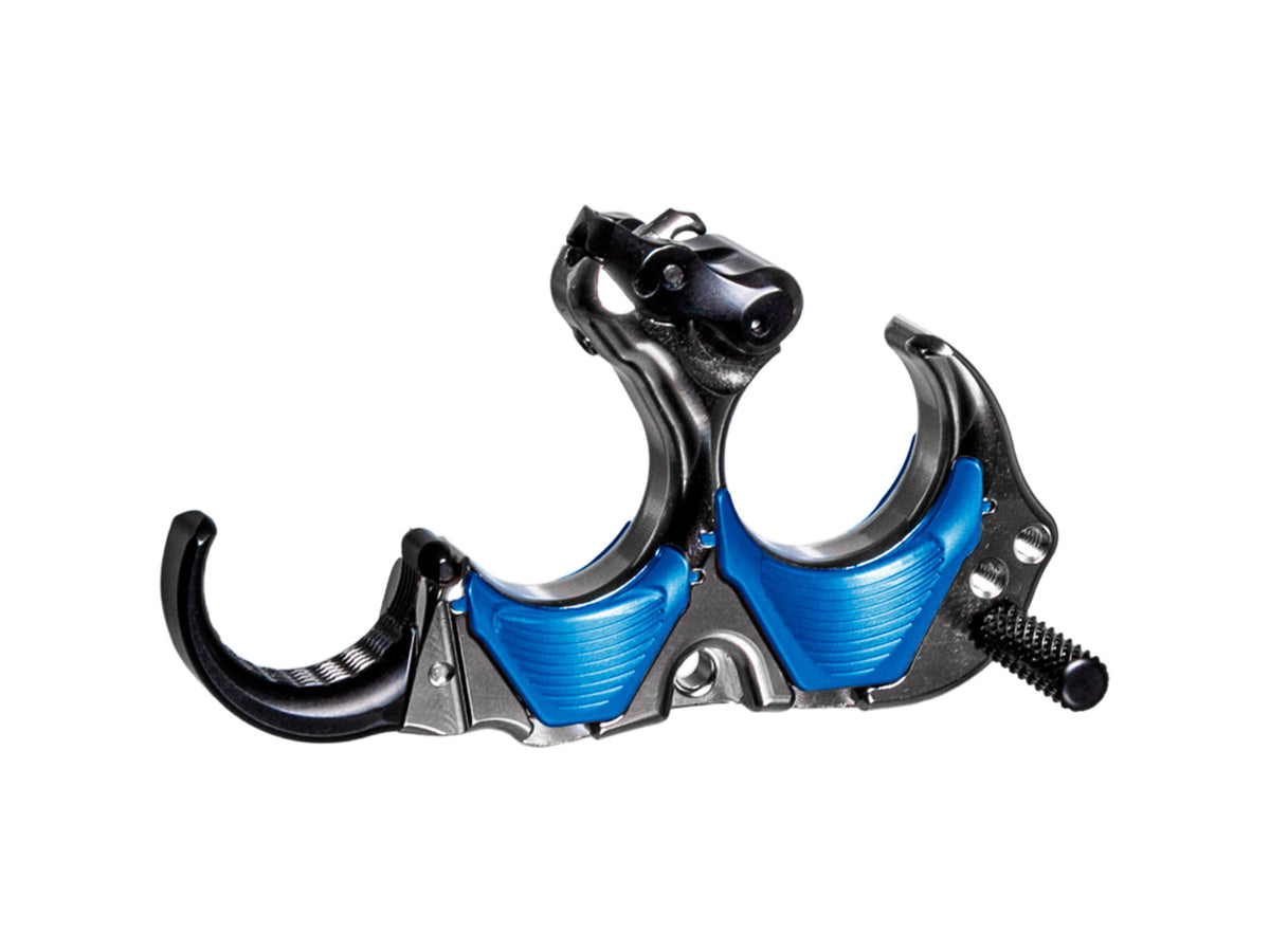 TRU Ball Aileron HBC Flex Release Blue/Quick Silver Brass 3 Finger Medium 1502869