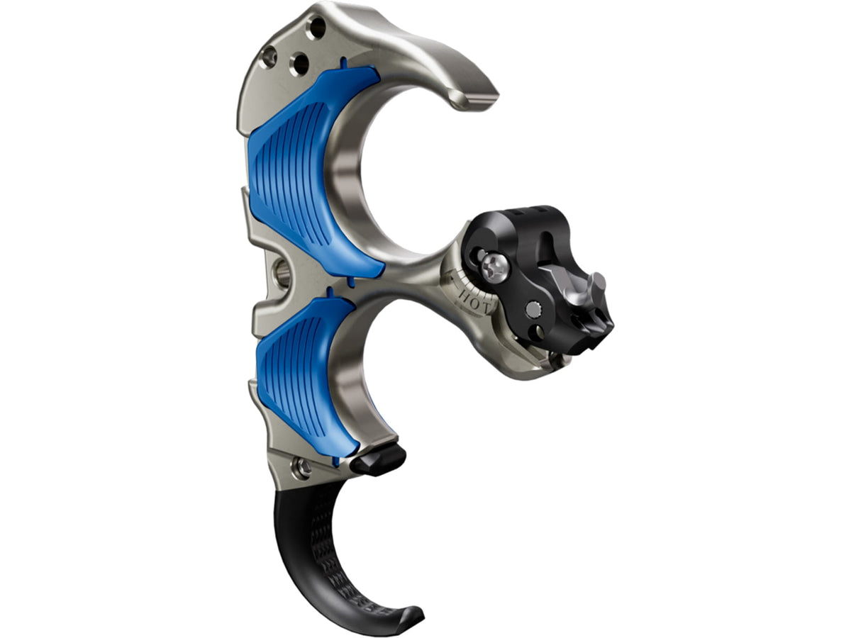 TRU Ball Aileron HBC Flex Release Blue/Quick Silver Brass 3 Finger Medium 1502869
