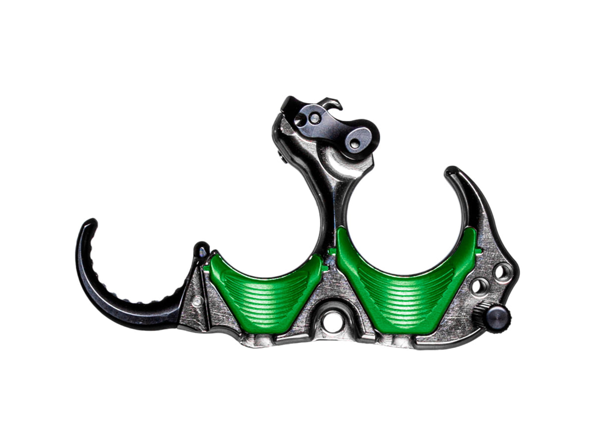 TRU Ball Aileron HBC Flex Release Green/Quick Silver Brass 3 Finger Medium 1502870