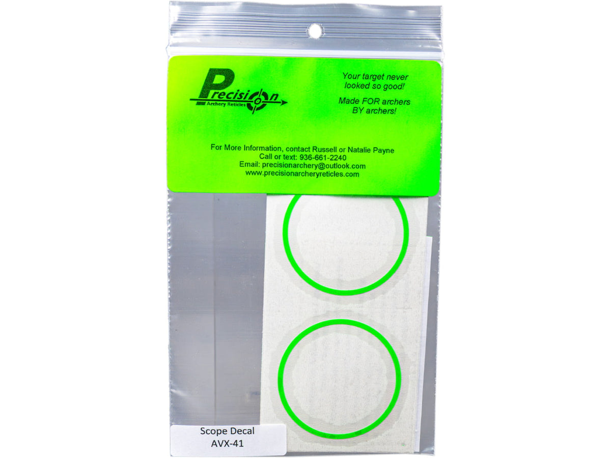 TRU Ball AVX-41 Scope Ring Mask Reticle Green 1502875