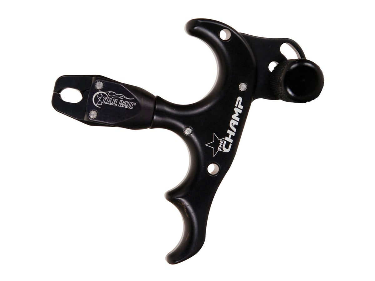 TRU Ball Champ Release Black 3 Finger Small TCMP-BK