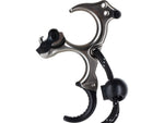 TRU Ball HBC Flex Release 3 Finger Quick Silver Medium THBF-QS-M