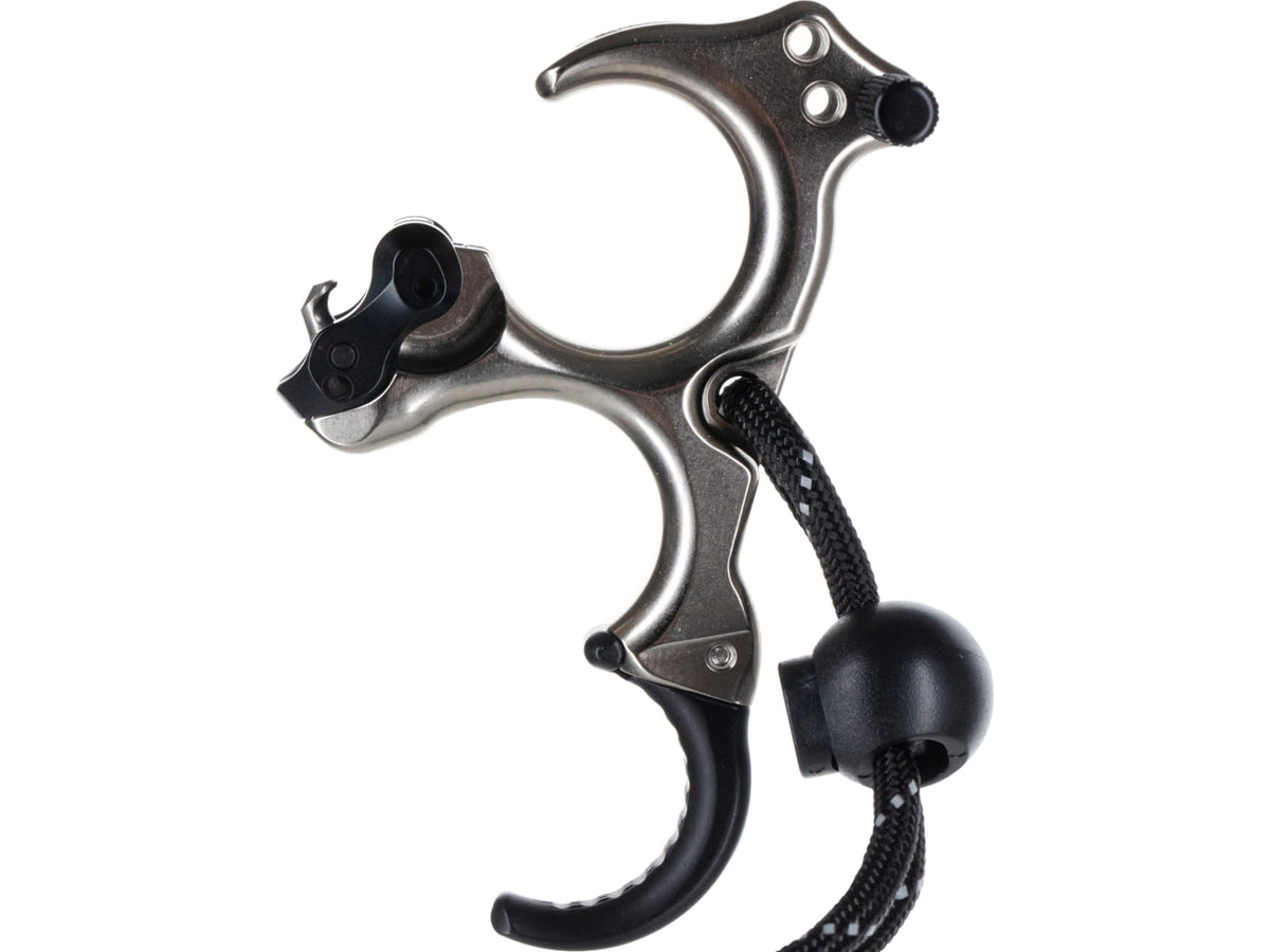 TRU Ball HBC Flex Release 3 Finger Quick Silver Medium THBF-QS-M