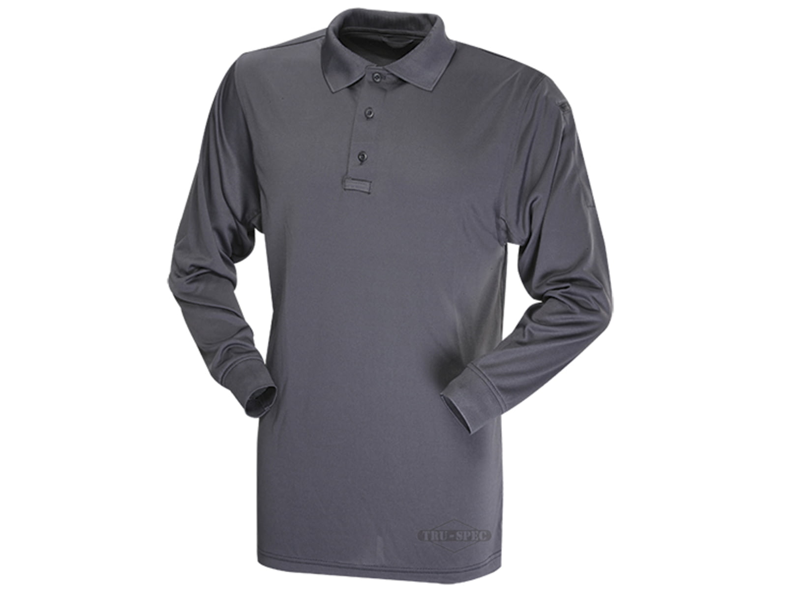 TRU-SPEC 24-7 Series Performance Long Sleeve Polo - Men's Charcoal 5XL Regular