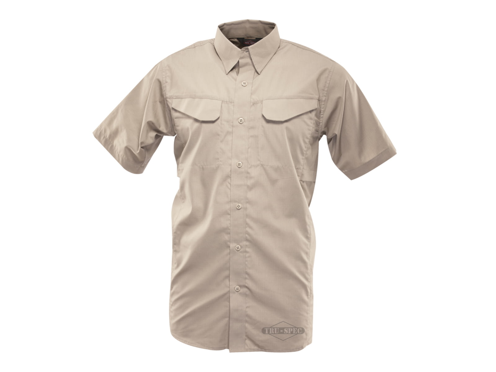 TRU-SPEC 24-7 Series Lightweight Short Sleeve Field Shirt - Men's Khaki SR 1092003