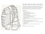 Tru-Spec Elite 3-day Backpack Black