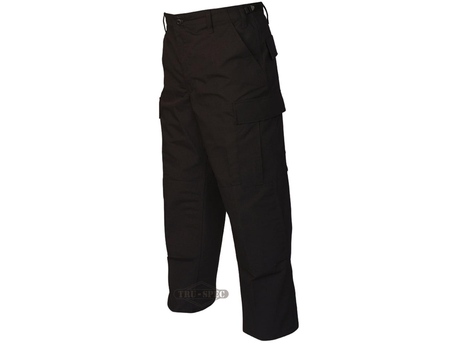 Tru-Spec Gen 1 Police Pants 65/35 Poly/Co Rip Black Medium Regular