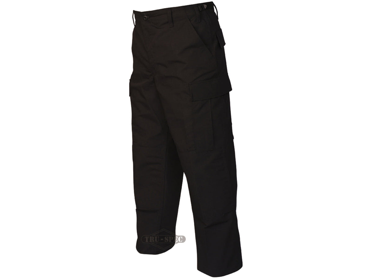 Tru-Spec Gen 1 Police Pants 65/35 Poly/Co Rip Black Medium Regular
