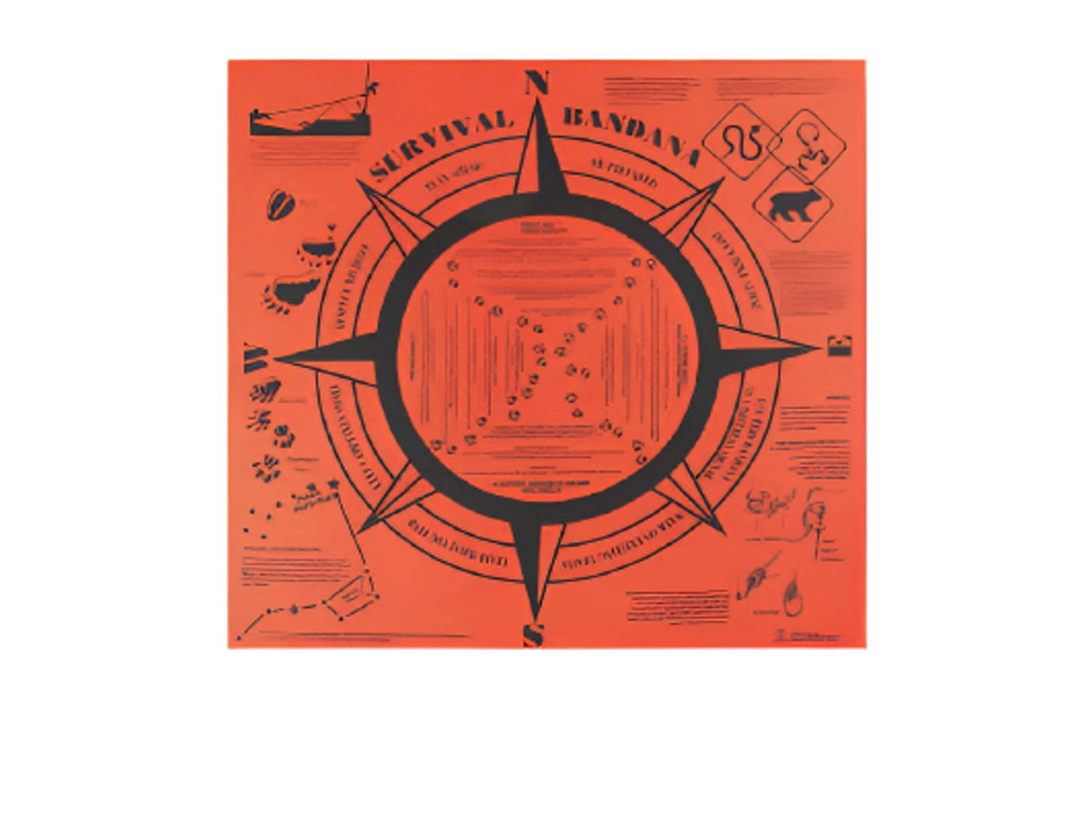TRU-SPEC Survival Handkerchief Orange