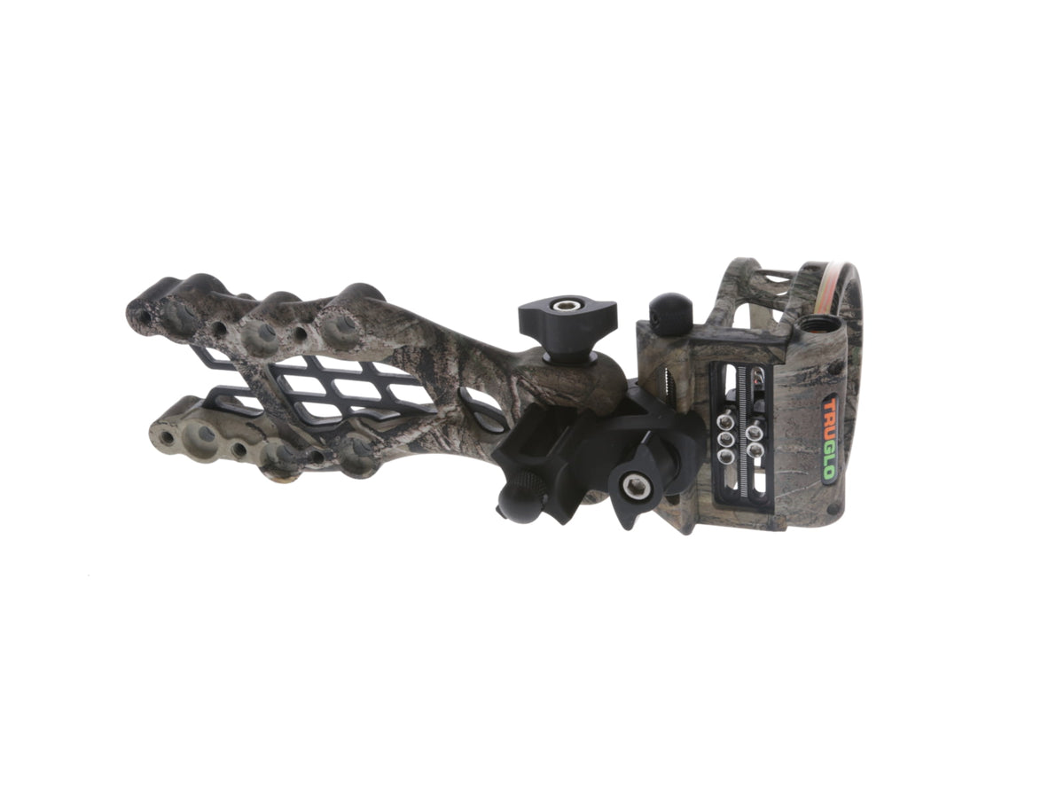 TruGlo Carbon Hybrid Micro 5-Pin Bow Sight Realtree XTRA