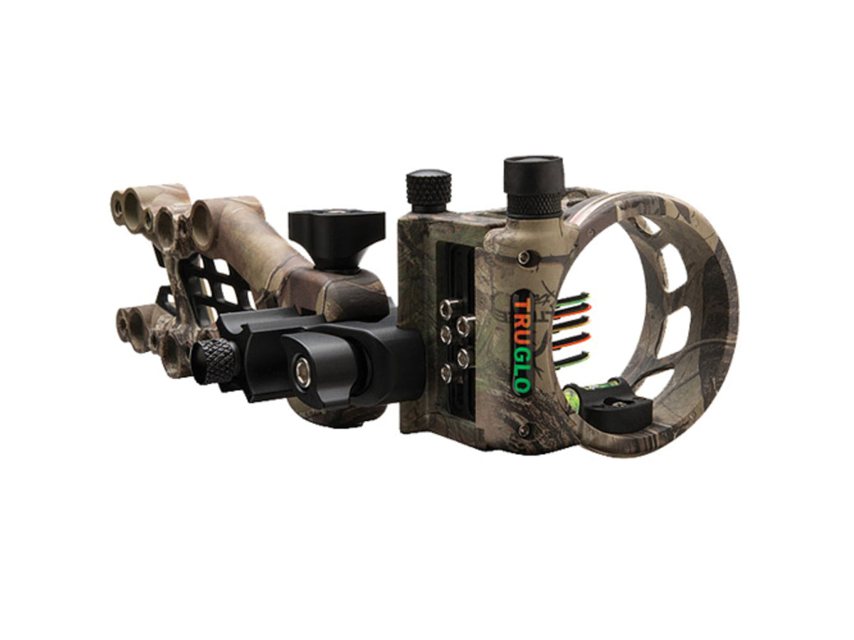 TruGlo Carbon Hybrid Micro 5-Pin Bow Sight Realtree XTRA