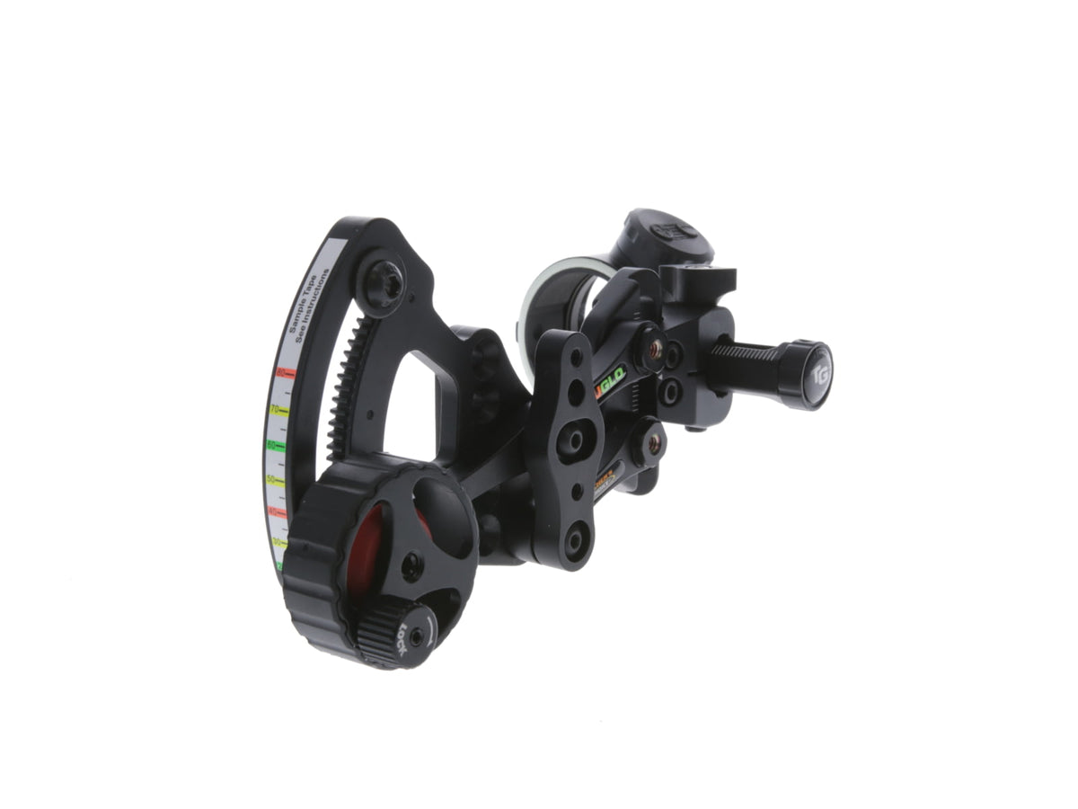 TruGlo Range Rover Pro Bow Sight W/Green Led Dot Black