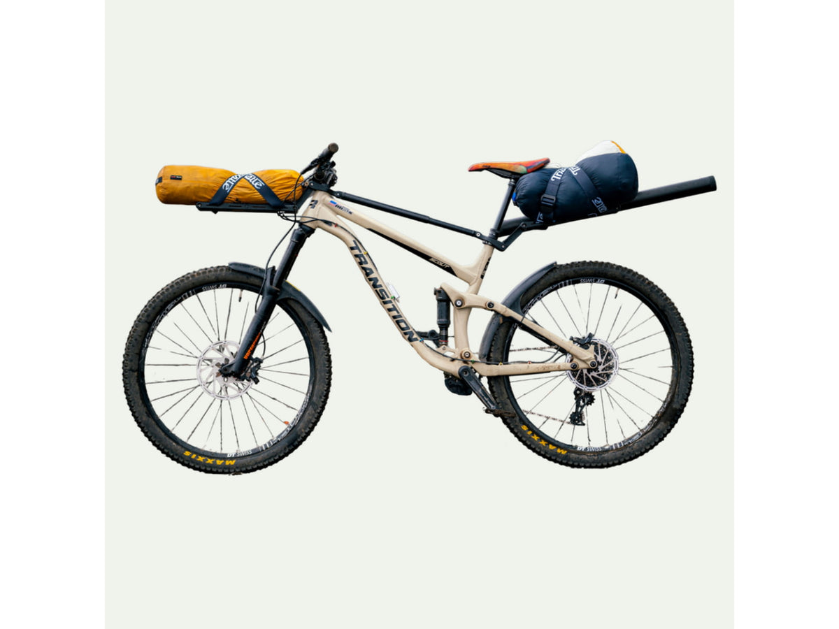 Trxstle Geryon Universal Bike Packing System Medium Black Medium EQ-BIK-GER-BLA