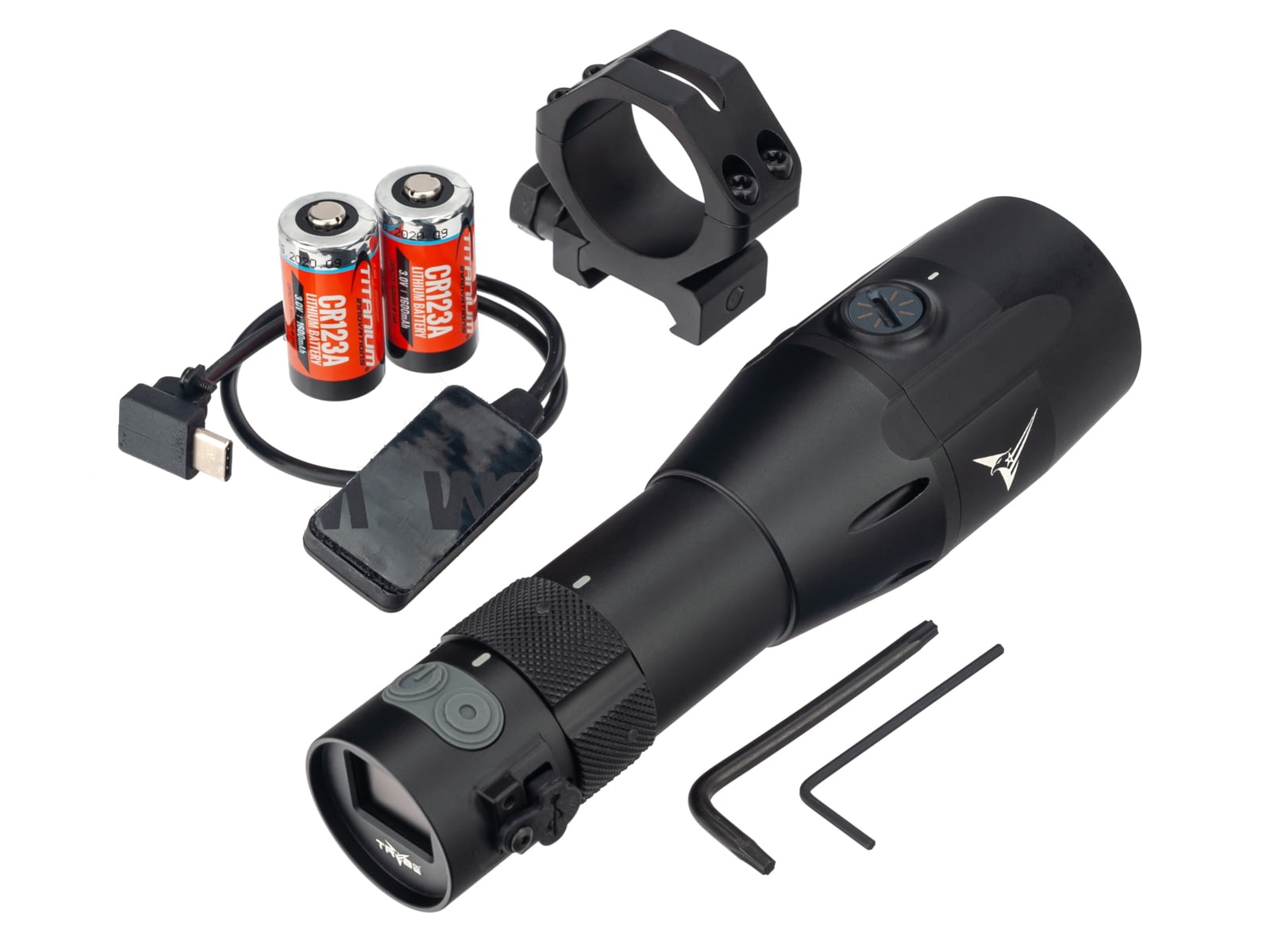 TRYBE Optics DiMA1000 Laser Rangefinder with Mount Black TROLRF
