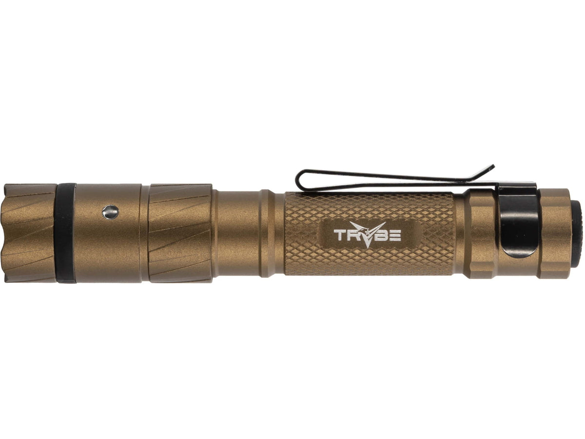 TRYBE Optics Micro Lithium Ion 350 Lumen Rechargeable Handheld Flashlight