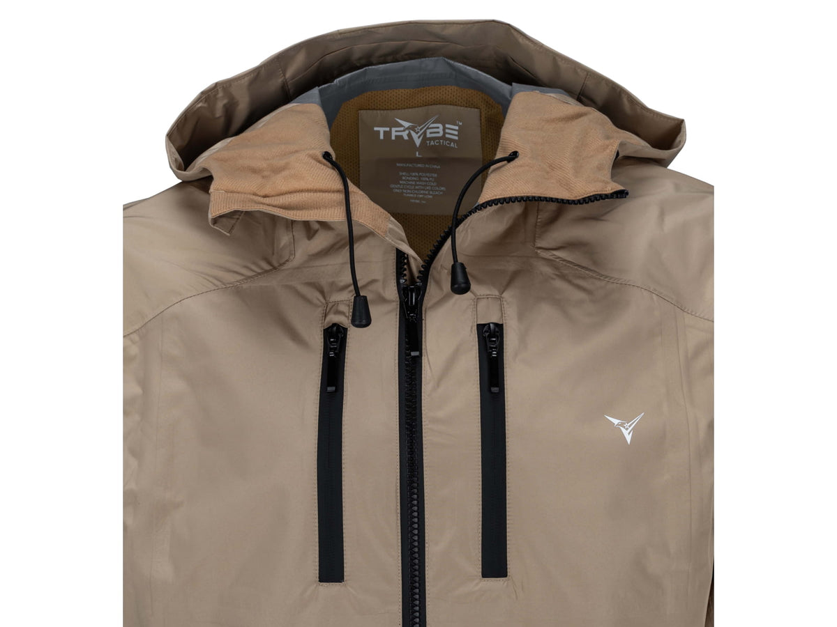 TRYBE Tactical Packable Rain Jacket - Men's