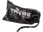 TRYBE Tactical Universal Fit Safety Glasses Adjustable Wire Core Temples and Nose Piece