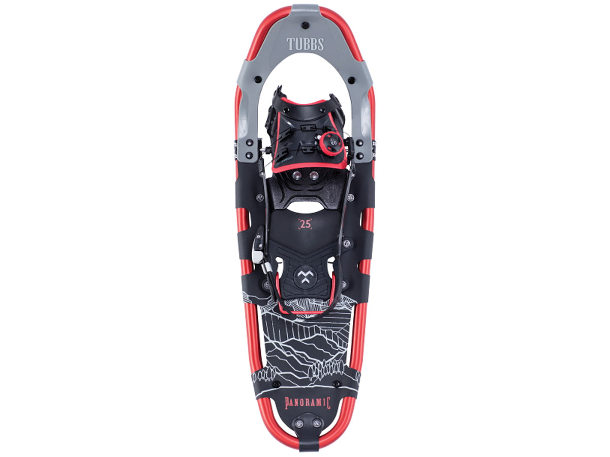 Tubbs Panoramic Snowshoes - Men's Grey/Red 25in