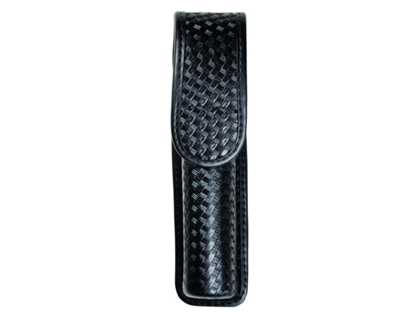 TUFF Products Compact Light Holder w/ Hidden Snap Black Basketweave Size 2 Surefire 6P-Pelican