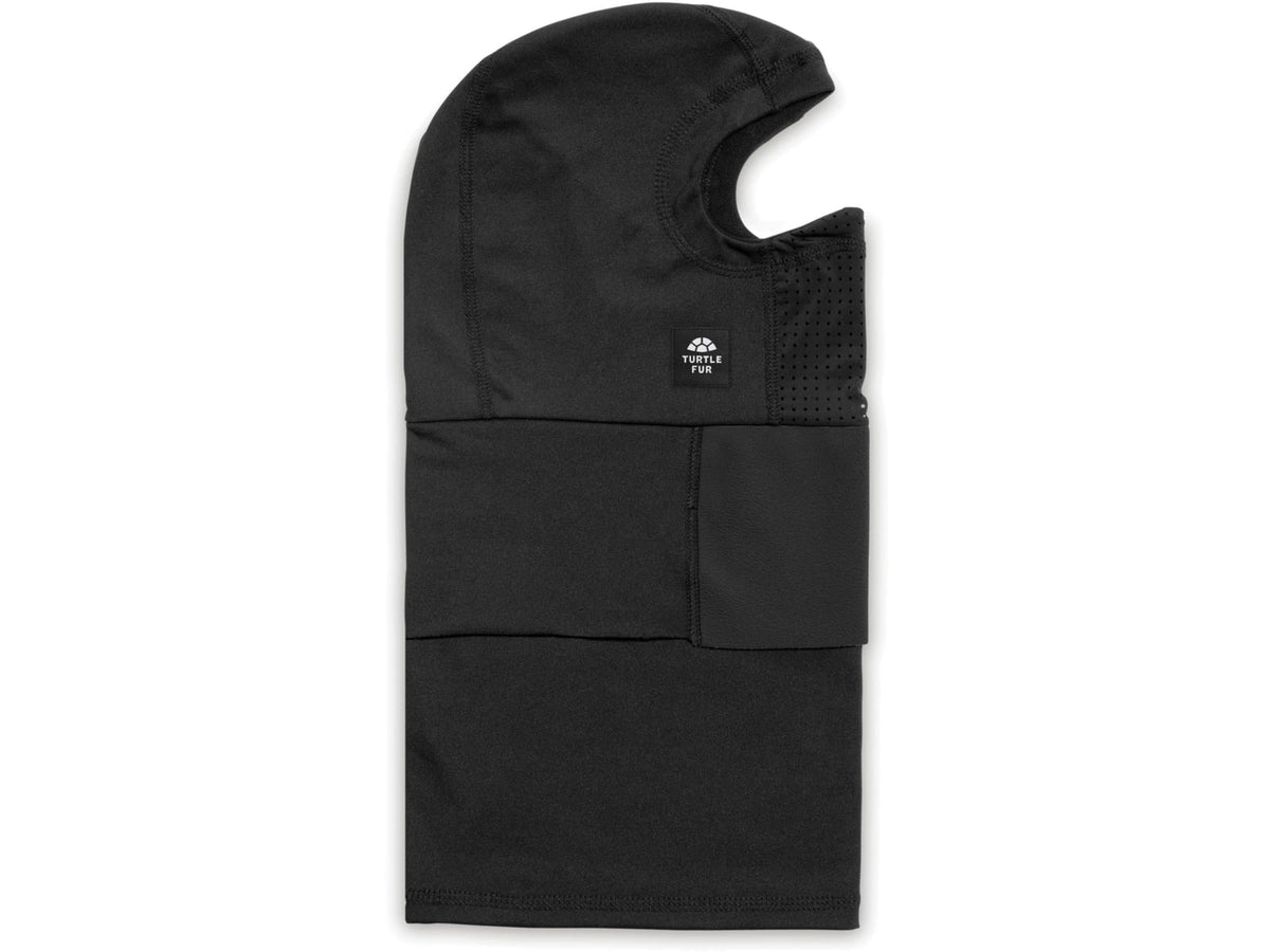 Turtle Fur Comfort Shell Quattro Balaclava w/Windproof Storm Flap Black One Size 767319-101-REG-ADUOS