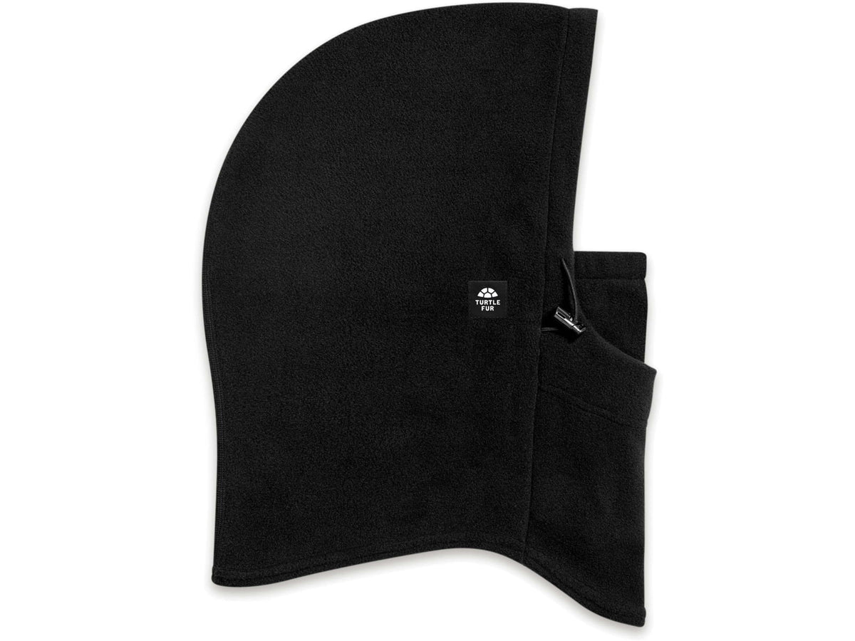 Turtle Fur Fleece Alien Overhood Black One Size 724702-101-REG-ADUOS