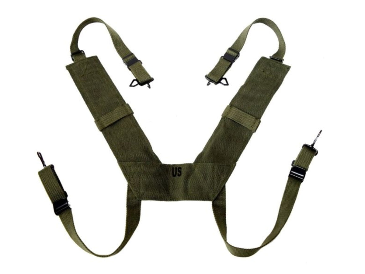 U.S. Spec Canvas M1956 Combat Suspenders OD Green RODM1956SUSOP