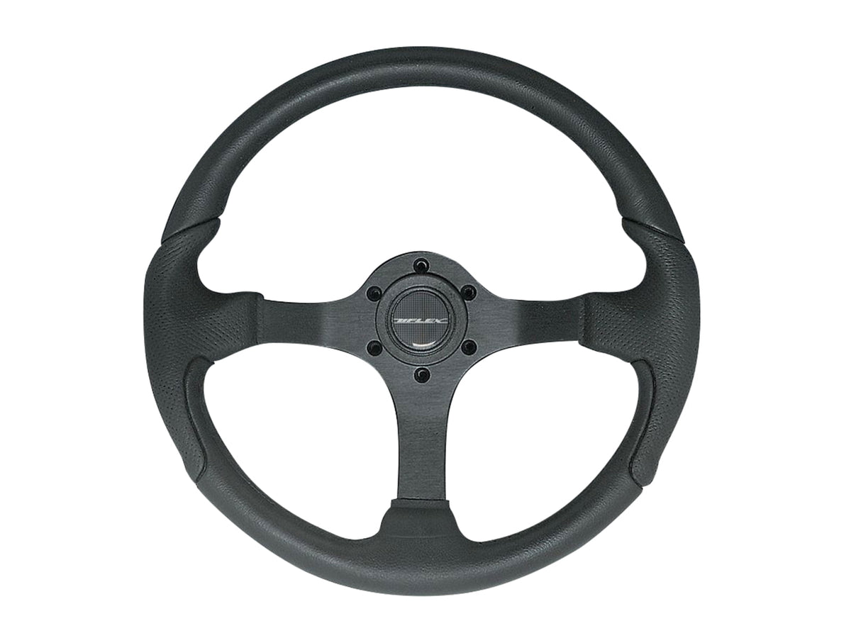 Uflex USA 61812M Steering Wheel Grip With Spokes Black NISIDA-B/B
