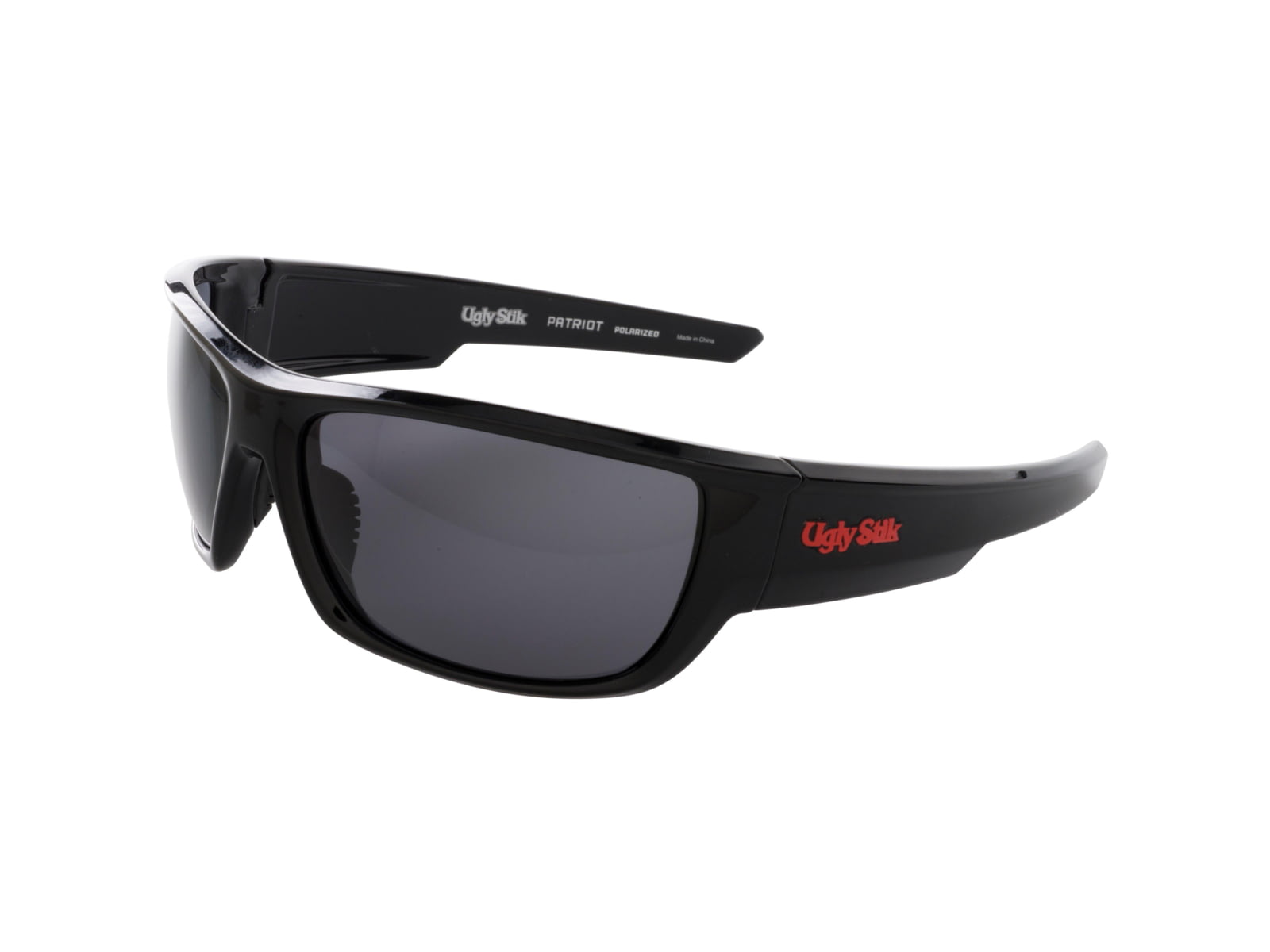 Ugly Stik Patriot Sunglasses Black Frame Grey Lens USPATRIOTGBS-H