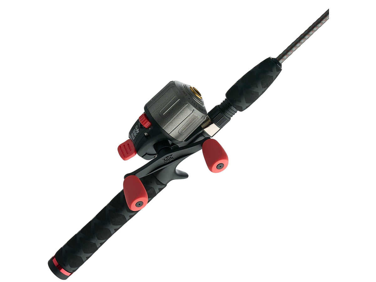 Ugly Stik Ugly Tuff 8+ Spincast Combo 3.5/1 Right/Left 6 4ft. 6in. Rod Length Medium Power Moderate Fast Action 1 Piece Rod USTUFFY461M/SC6CBO