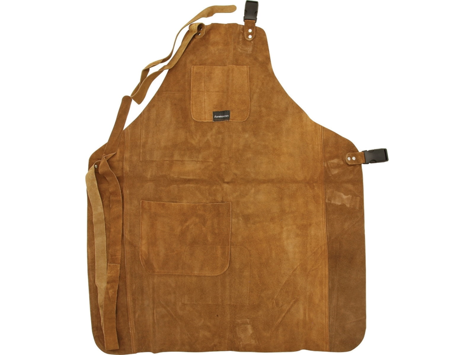 UJ Ramelson Three Pocket Carvers Apron Brown Suede 3 POCKET LEATHER APRON