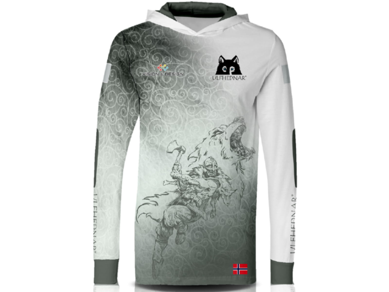 Ulfhednar Match Jersey Pullover - Men's Grey Small
