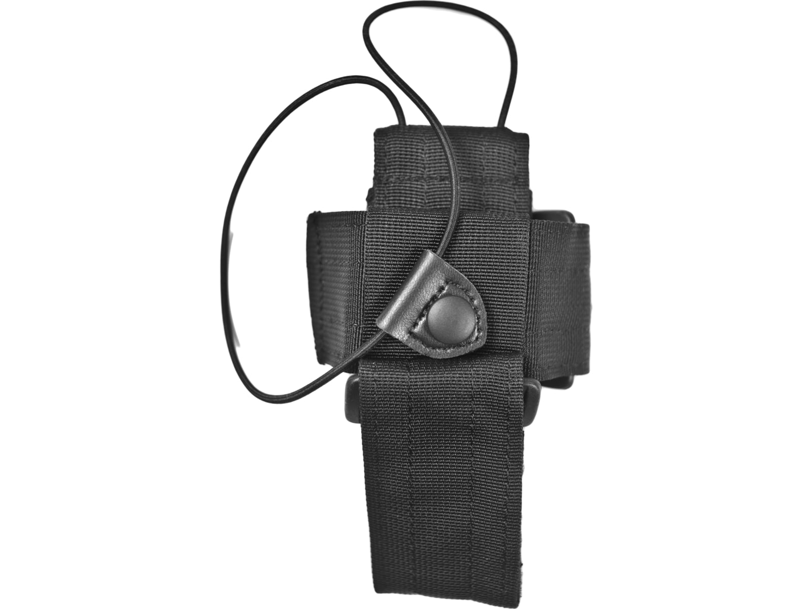 Uncle Mike's Universal Radio Case Kodra Black w/Swivel Belt Loop Card 88806