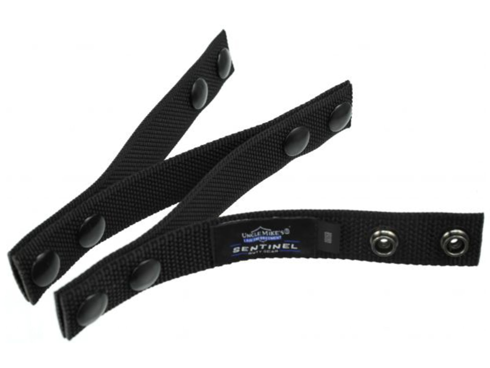 Uncle Mike's Sentinel 3/4in Belt Keeper Black Web Set of 4 Poly Bag 89080