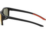 Under Armour Hustle Sunglasses with Matte Black/Grey Frame and Infrared Mirror Lens Medium