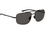 Under Armour Impulse Sunglasses with Matte Black Frame and Grey Polarized Lens Medium UA0015GS 003-M9
