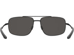 Under Armour Impulse Sunglasses with Matte Black Frame and Grey Polarized Lens Medium UA0015GS 003-M9