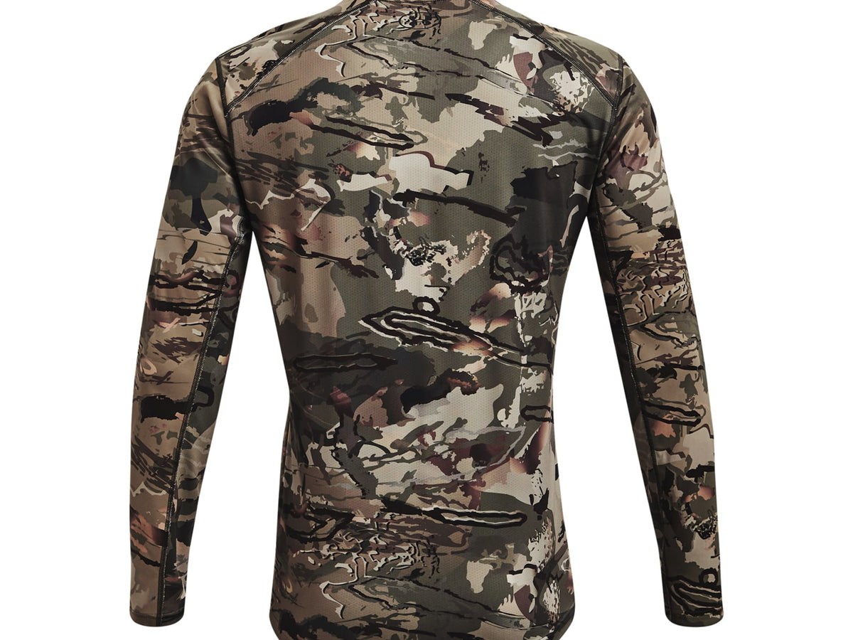 Under Armour Iso-Chill Brush Line Long Sleeve Shirt - Men's UA Forest All Season Camo Small 1361308994SM