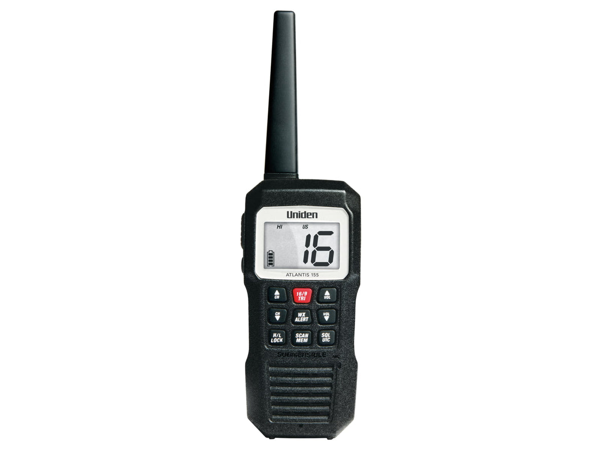 Uniden Atlantis 155 VHF Marine Radio Black Atlantis 155