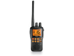 Uniden JIS8 Submersible Handheld 2-Way VHF Marine Radio Black 12 hr. Battery Life 1Watt/5Watts MHS75