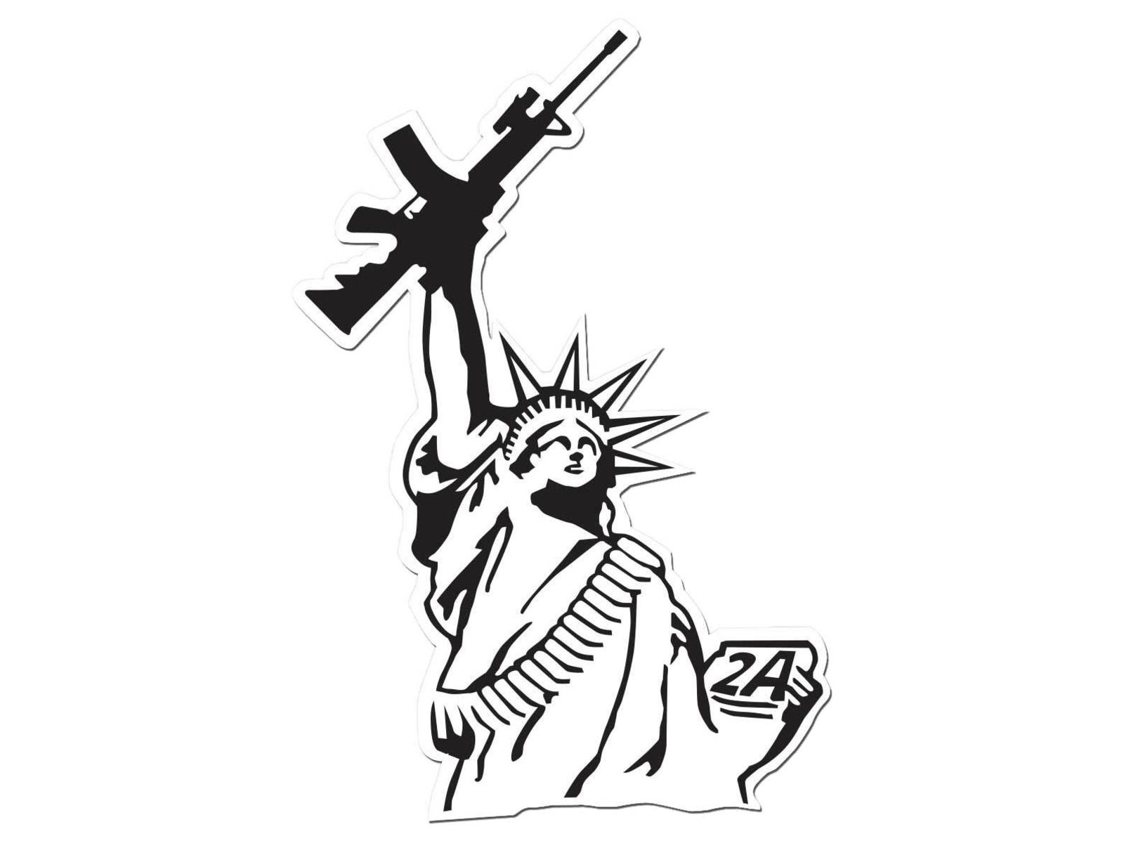 United States Tactical Sticker - AR15 Liberty Mixed
