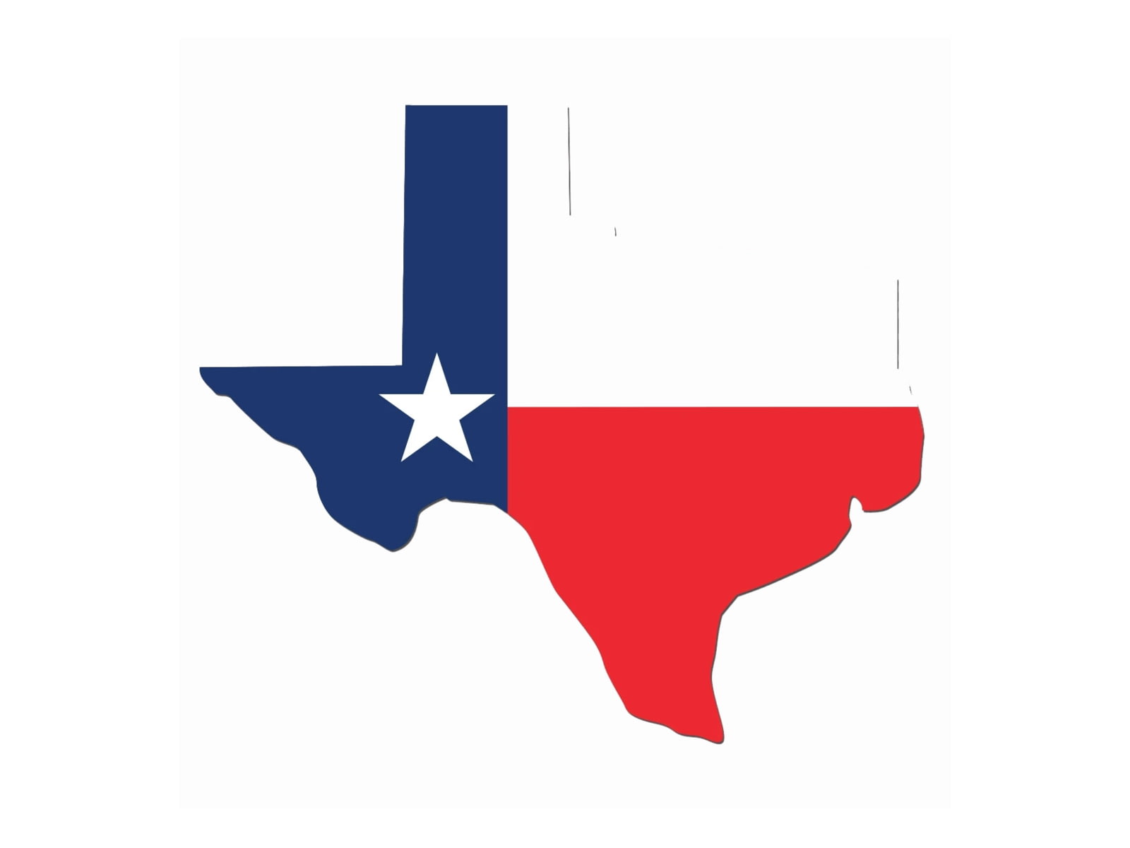 United States Tactical Sticker - Texas Flag State Mixed