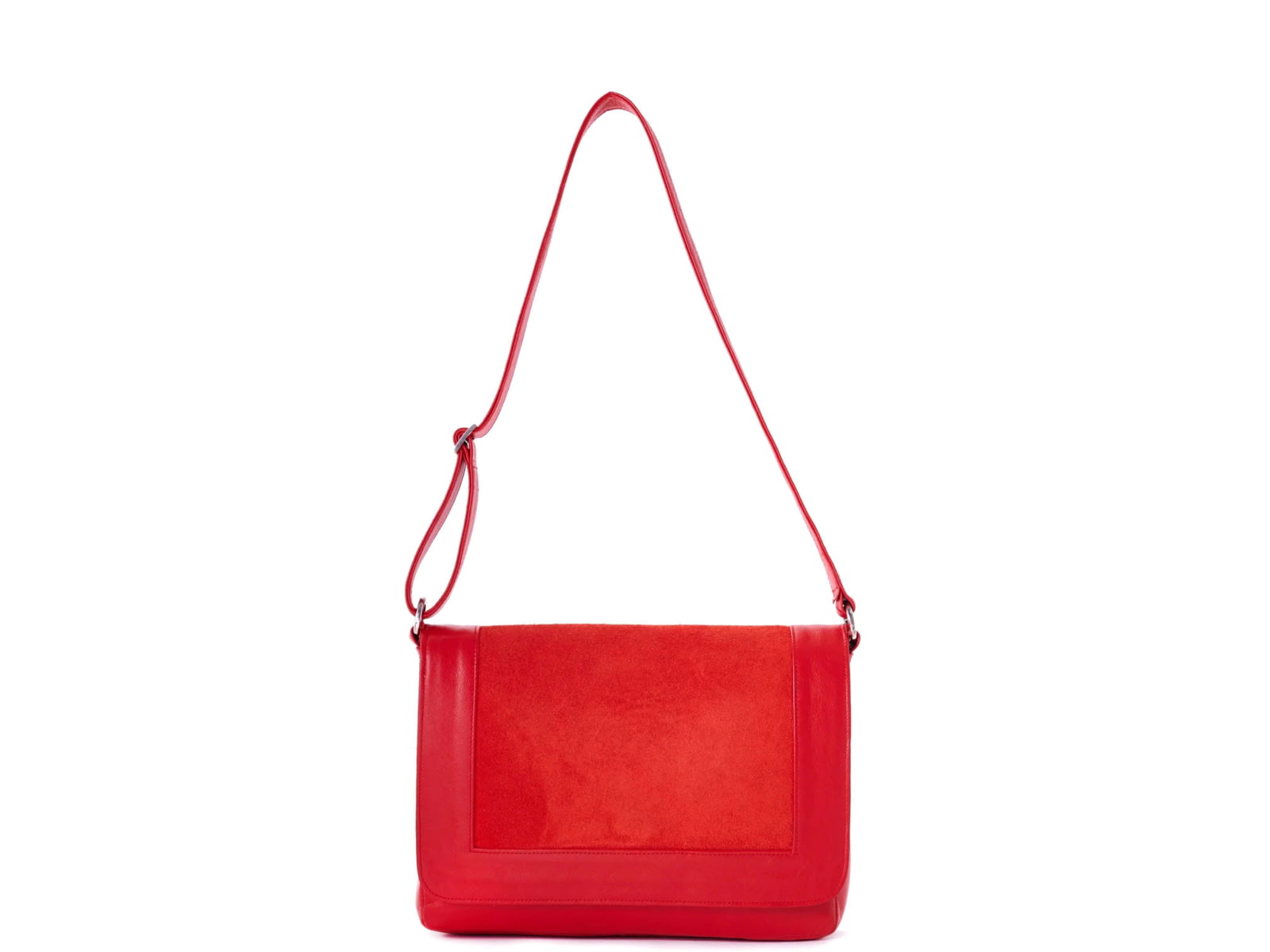 Urbn Chc Callisto Suede Kevlar Purse Red Suede Large