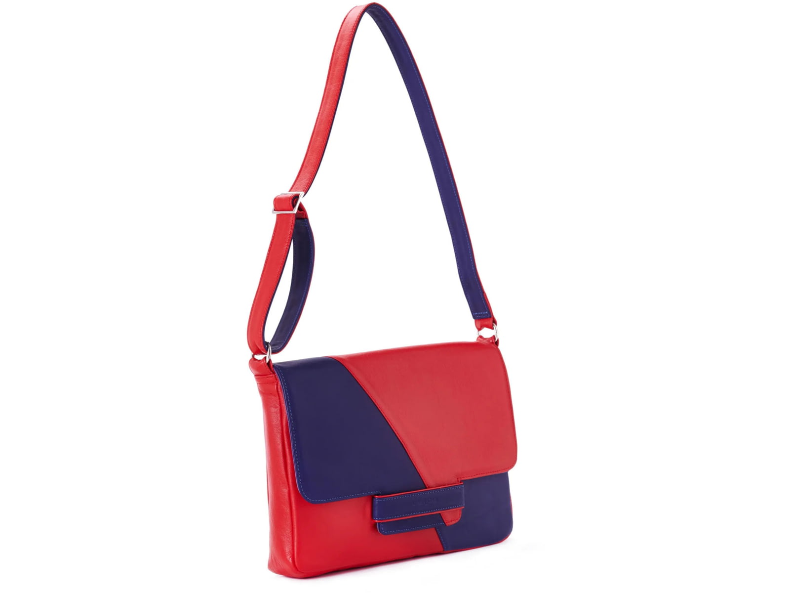 Urbn Chc Carme Bulletproof Purse Red/Indigo Large
