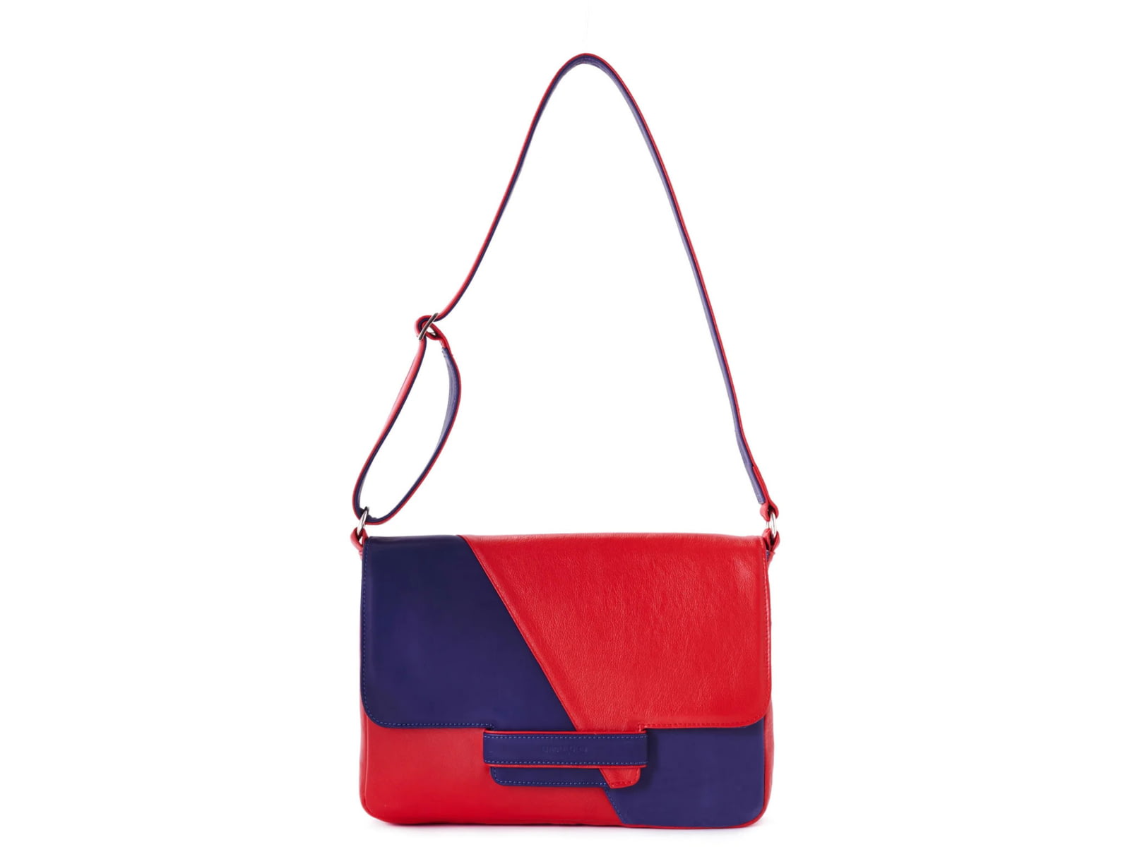 Urbn Chc Carme Bulletproof Purse Red/Indigo Large