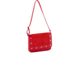 Urbn Chc Io Suede Kevlar Purse Red Suede Large