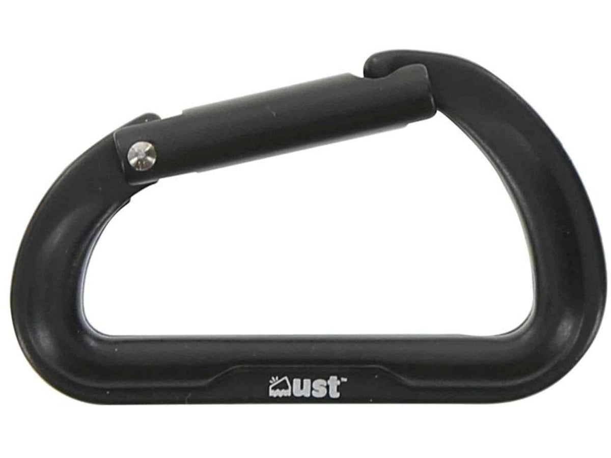 UST Aluminum Carabiner Black